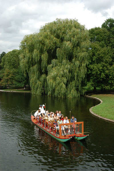 Boston Public Garden swan boat