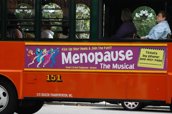 Ad for Menopause, the Musical
