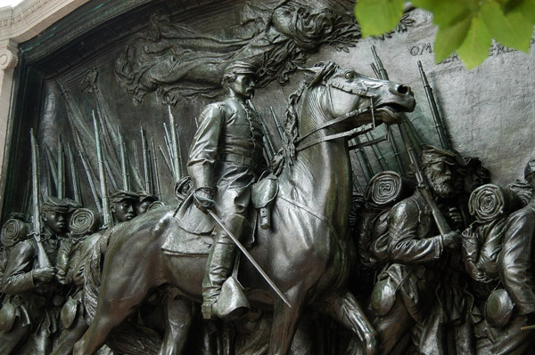 Memorial to Colonel Robert Gould Shaw and the 54th Massachusetts Colored Regiment