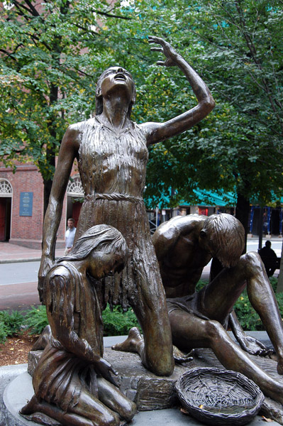 Irish Famine Memorial, Boston