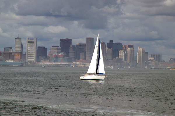 Sailboat, Boston Harbor