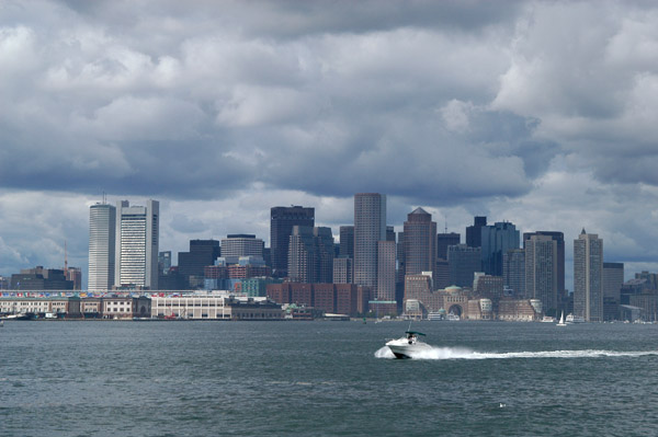 Boston Skyline from the Provincetown Ferry