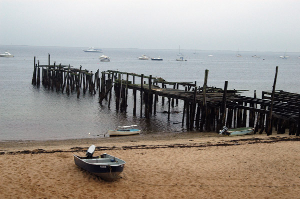 Ruins of an old pier, Provincetown