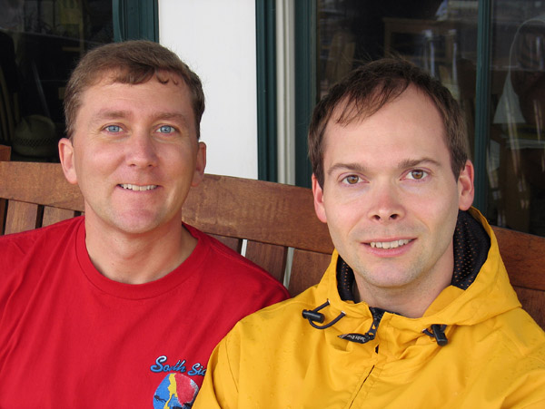 Me and Roy in Provincetown, 2005