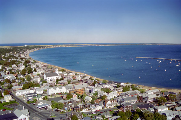 Provincetown from the Pilgrim Monument