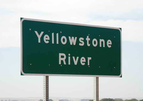 Yellowstone River near Cartwright, North Dakota