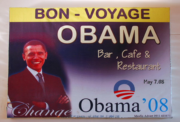Obama is hugely popular in Ethiopia