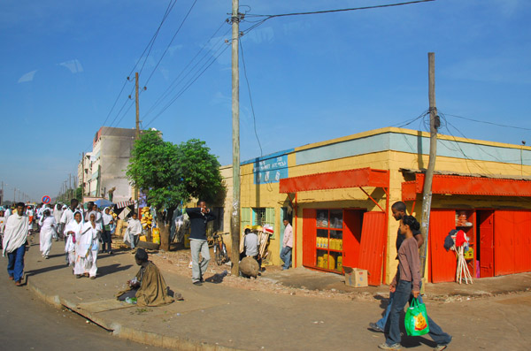 Street corner, Bahir Dar