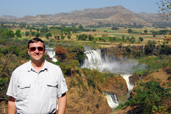 Keith at the Blue Nile Falls