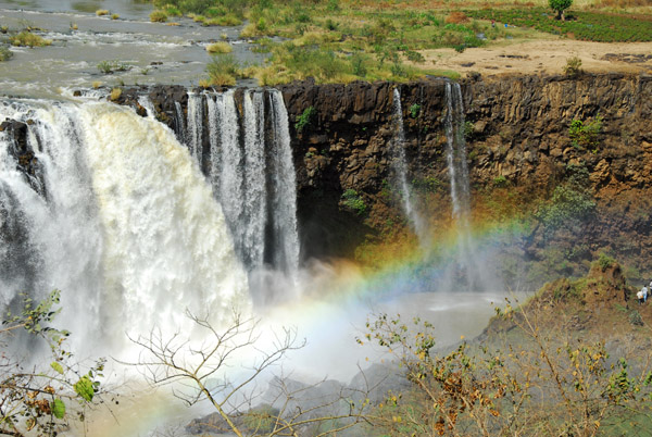 Rainbow in the mist, Blue Nile Falls