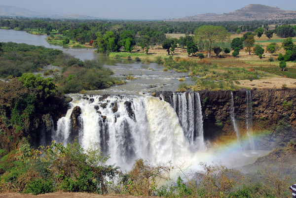 Blue Nile Falls, 30 km downstream from Lake Tana