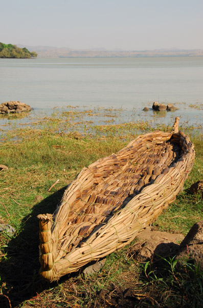 Tankwa - reed boat, Lake Tana