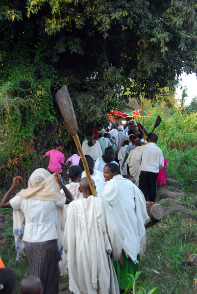 Timkat procession, Debre Maryam