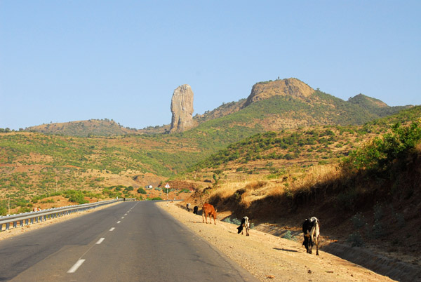Prominent landmark on the route from Bahir Dar to Gonder