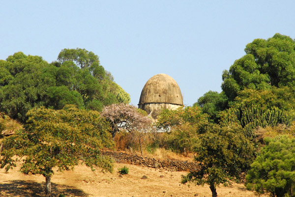 Odd domed structure south of Gondar