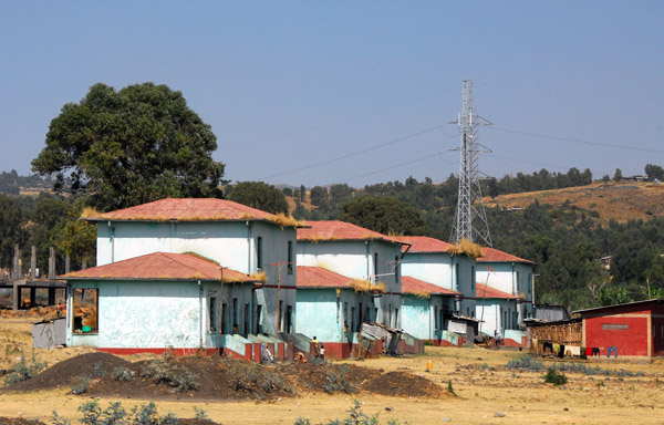 Modern housing, Azezo, just south of Gondar