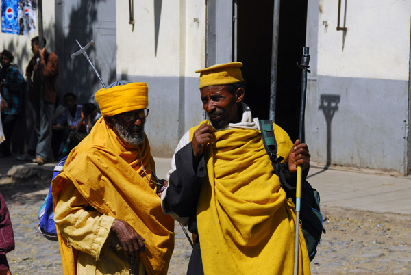 Ethiopian priests, Gondar