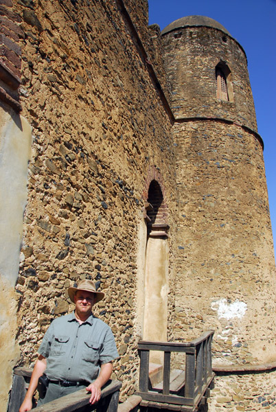 Keith at Fasil's castle