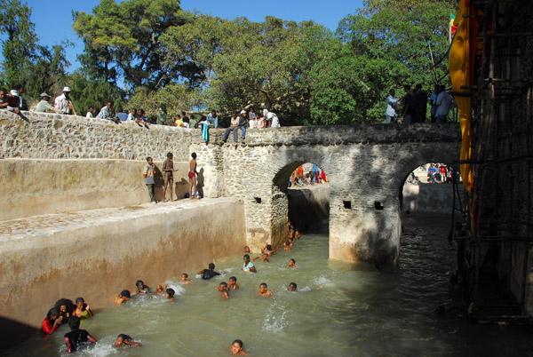 Fasilidas' Baths at Timkat, Gondar