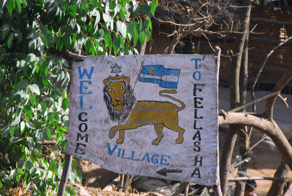 Felasha village was once home to some of the remaining Ethiopian jews