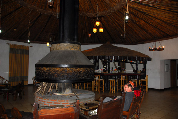 The bar and fireside lounge, Simien Lodge