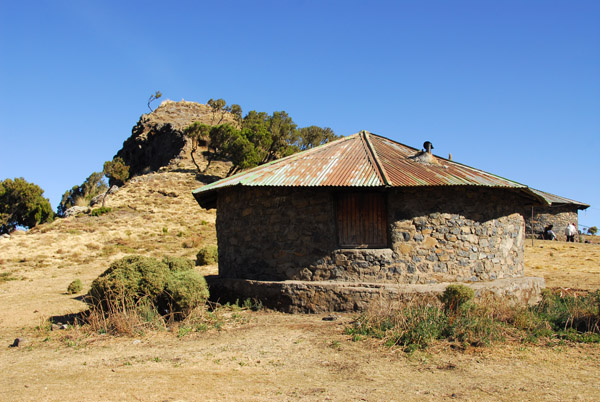 Park ranger hut at Chenek, Simien Mountains National Park