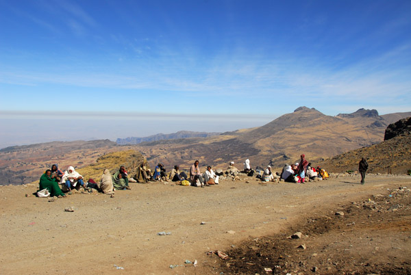 The bus station for people who live in the beyond the eastern escarpment