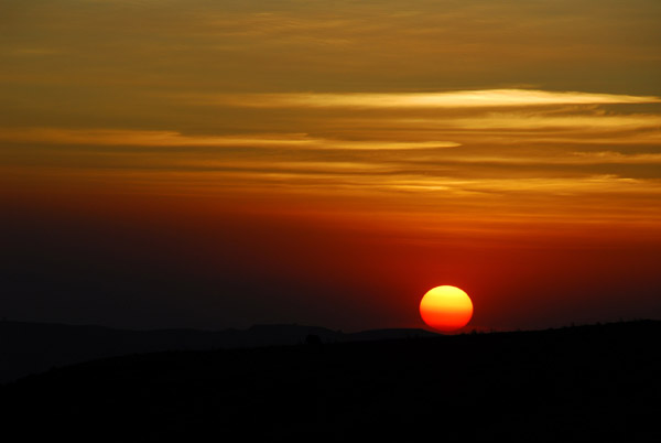 Our 3rd Simien Mountain sunset
