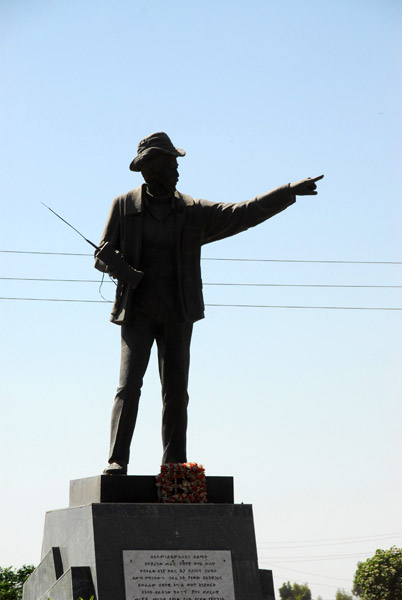 General Hayelom Araya monument, Shire