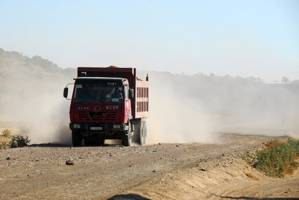 Chinese road equipment, Shire-Axum road