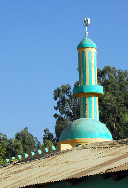 Minaret of a small mosque near Axum