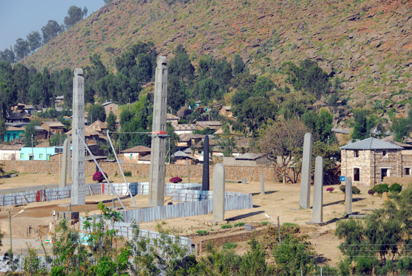 Obelisks of the northern stelae field, Axum
