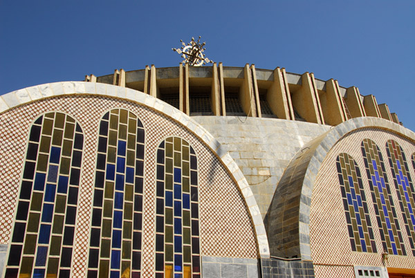 New Cathedral of St Mary of Zion, Axum, built in the 1960's
