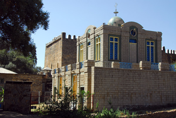 The new chapel of the Ark of the Covenant where it is said the original Ark is kept