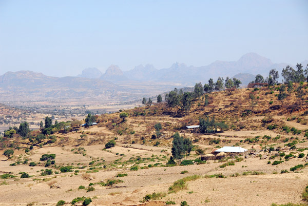 Rugged mountains northeast of Axum