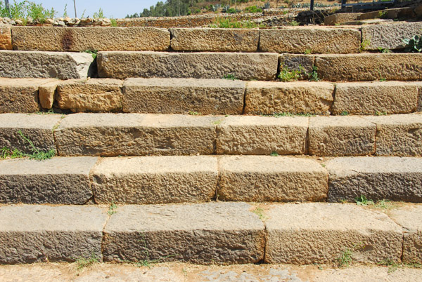 Stairs leading to the 6th Century tombs of 2 Axumite kings