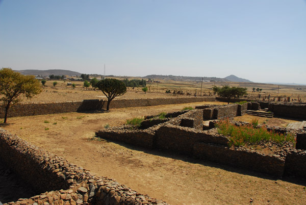 Dungur Palace, east side, Axum