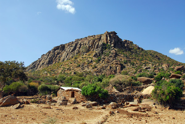 Gobedra Hill, the Axum granite quarry which supplied stone for the stelae