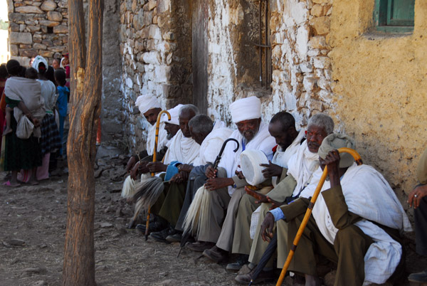 Old men passing time, Axum