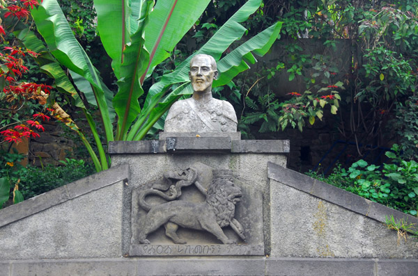 Tomb of a member of the Imperial family, just off Adwa Street near the Piazza