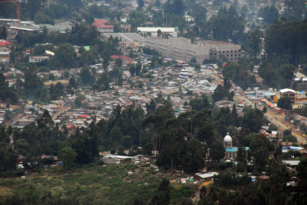 North Addis Ababa from Entoto Hills
