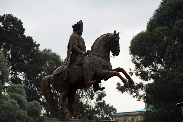 Menelik II defeated Italy at the Battle of Adwa in 1896 preserving Ethiopia's independance