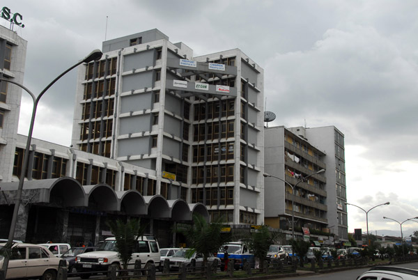Southern end of Churchill Avenue, Addis Ababa