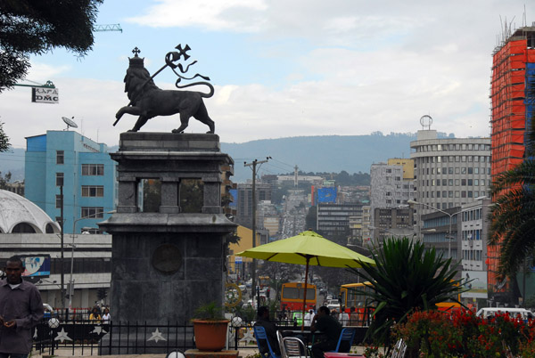 Lion of Judah Monument, Churchill Avenue, Addis Ababa