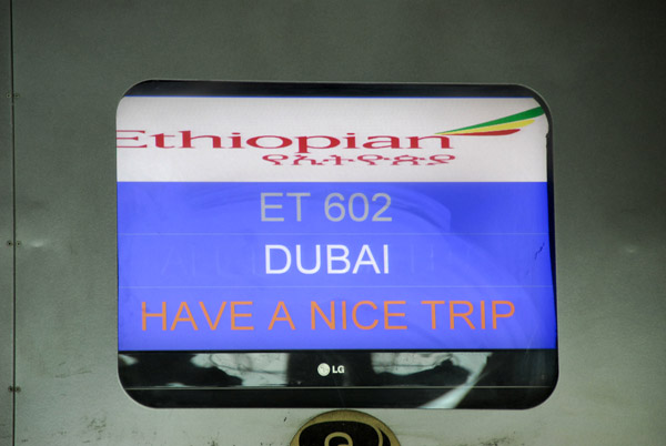 Ethiopian Airlines back to Dubai