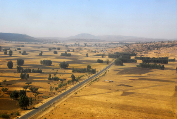 The road to Axum, Ethiopia
