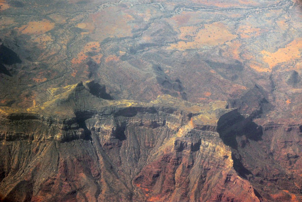 Ethiopian Highlands east of the Tekeze Dam lake