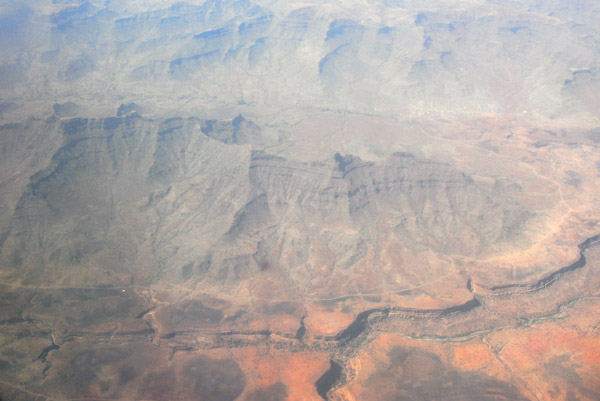 Remote section of the road from Axum to Lalibela