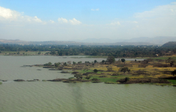 Southern shore of Lake Tana landing at Bahir Dar, Ethiopia