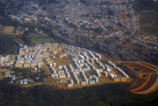 Large set of apartment blocks, northwest Addis Ababa, Ethiopia (N9.051/E38.699)